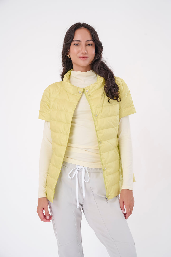 Zermatt Short Sleeve Quilted Puffer Jacket
