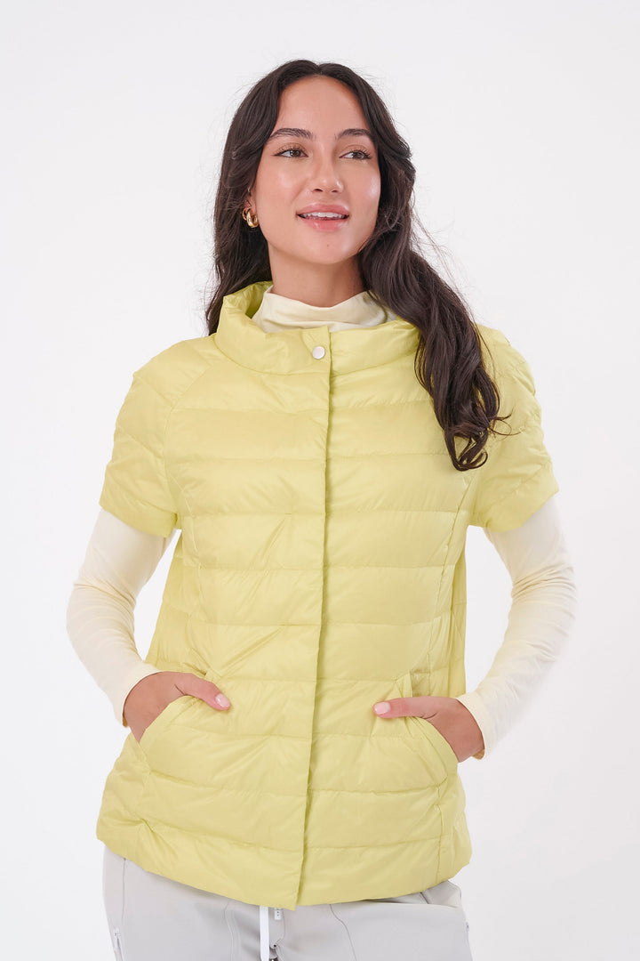 Zermatt Short Sleeve Quilted Puffer Jacket