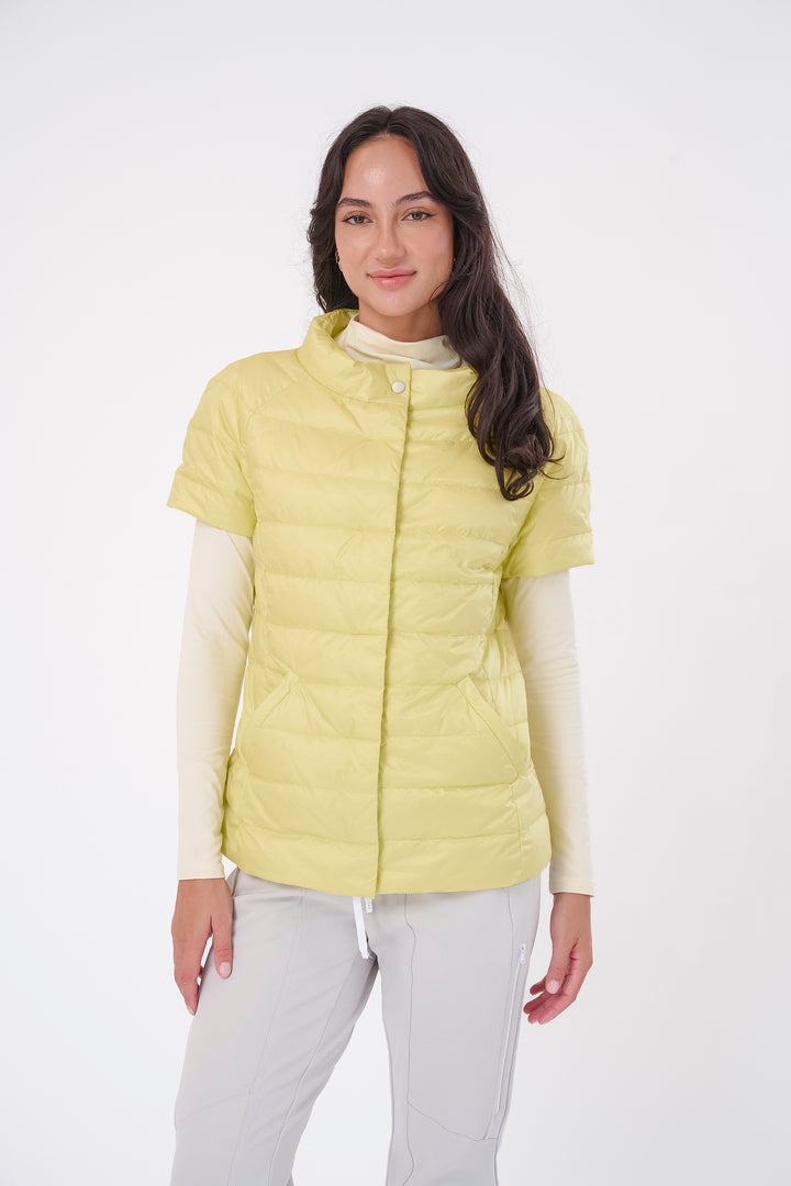 Zermatt Short Sleeve Quilted Puffer Jacket