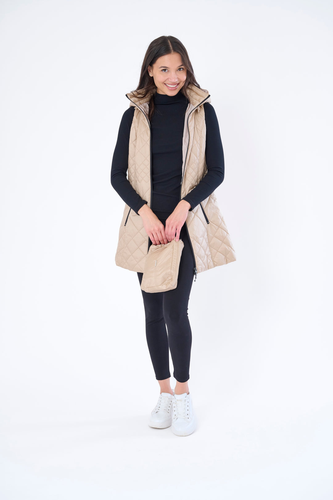 Long Quilted Vest