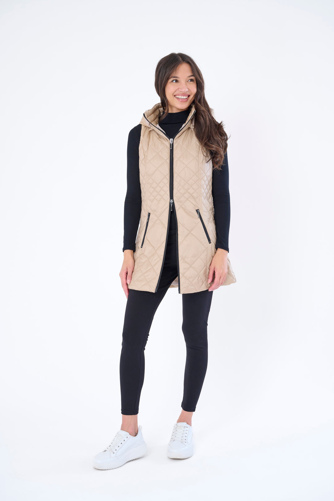 Long Quilted Vest