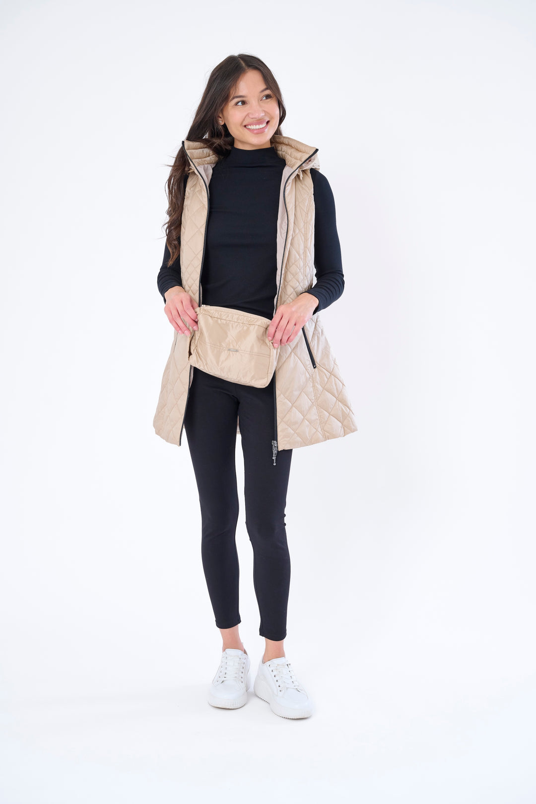 Long Quilted Vest