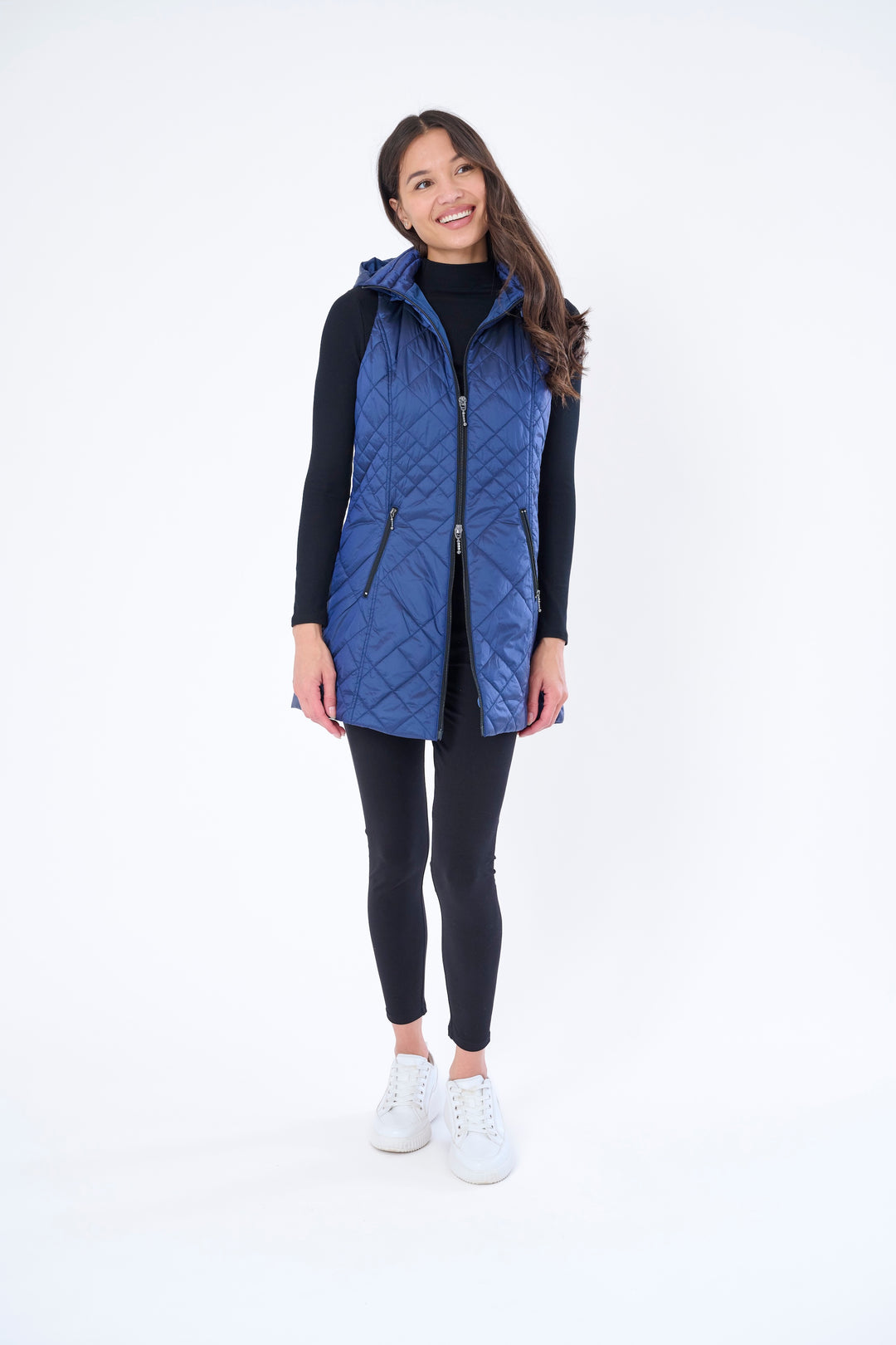 Long Quilted Vest