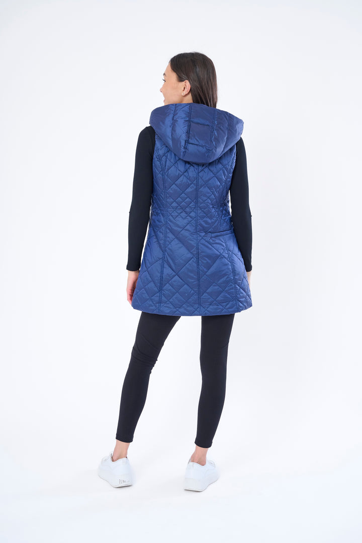 Long Quilted Vest