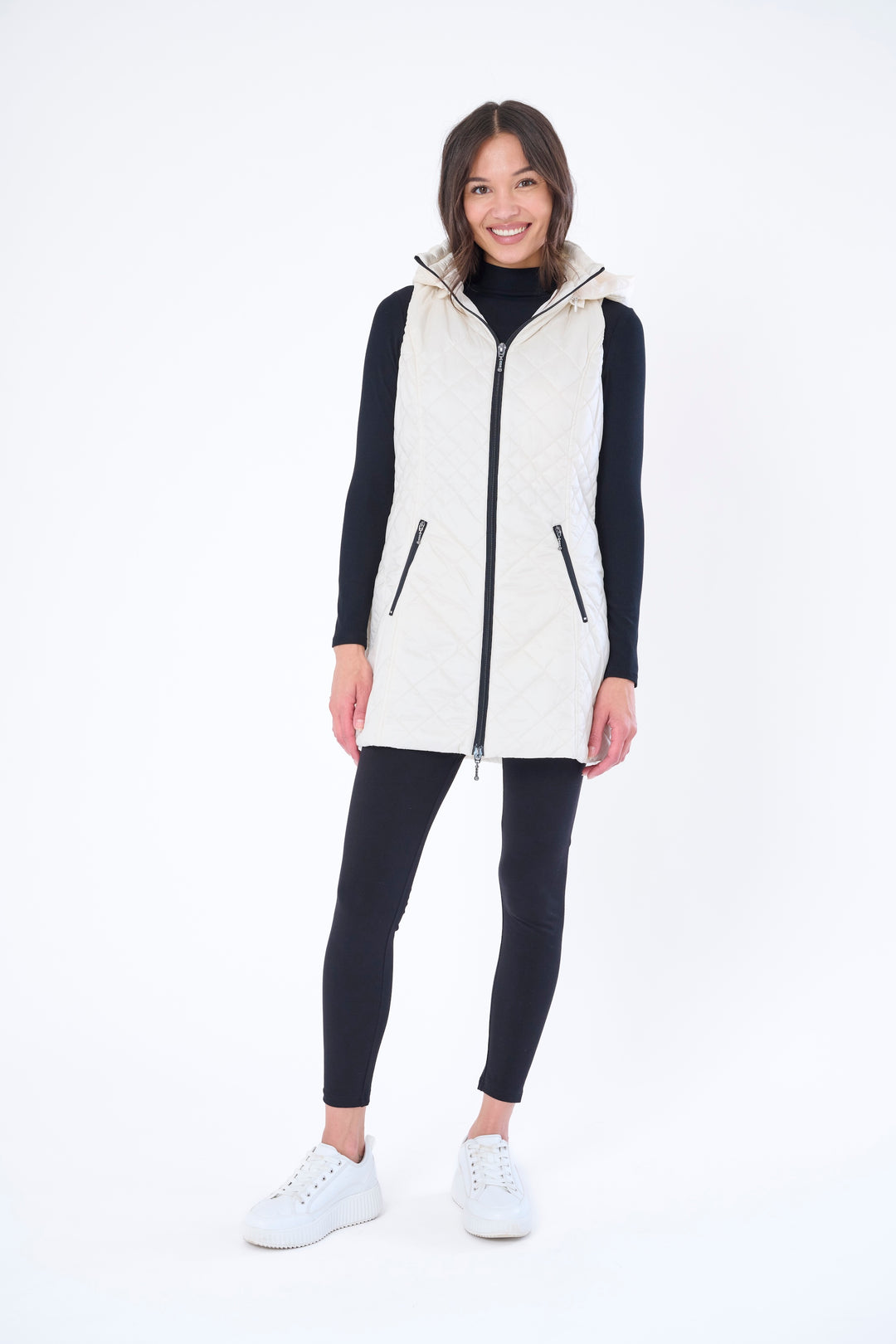 Long Quilted Vest