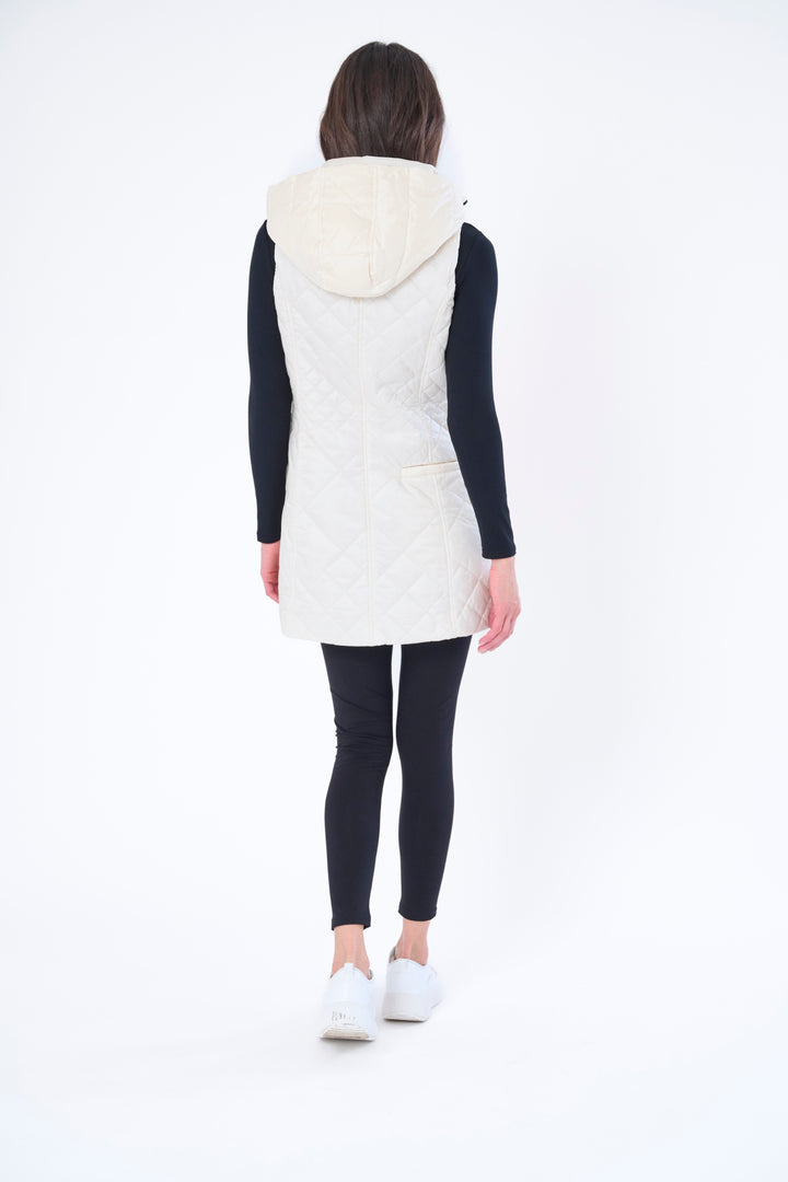 Long Quilted Vest