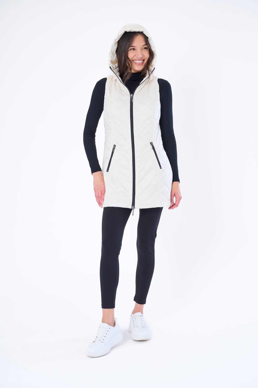 Long Quilted Vest