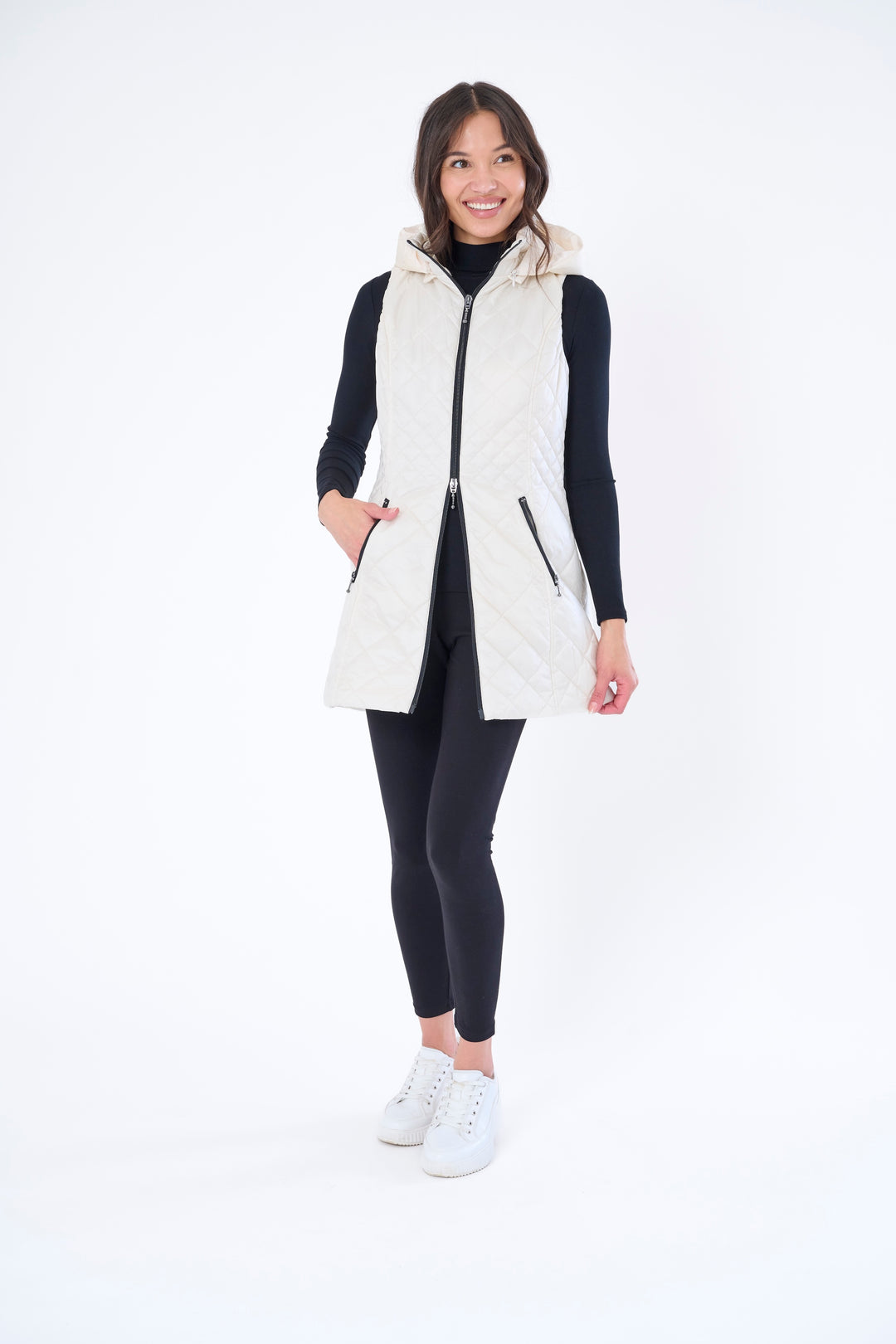 Long Quilted Vest