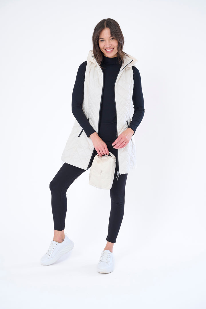 Long Quilted Vest