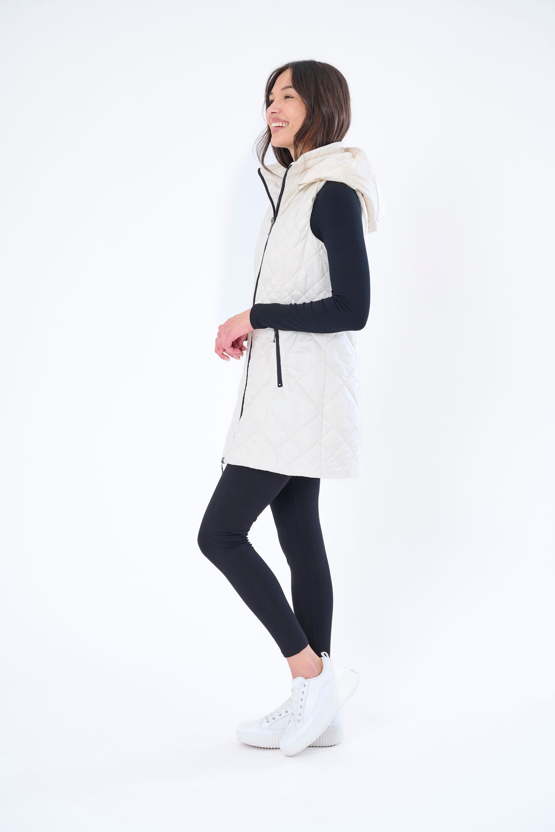 Long Quilted Vest