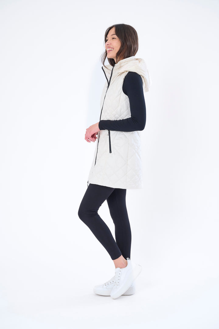 Long Quilted Vest