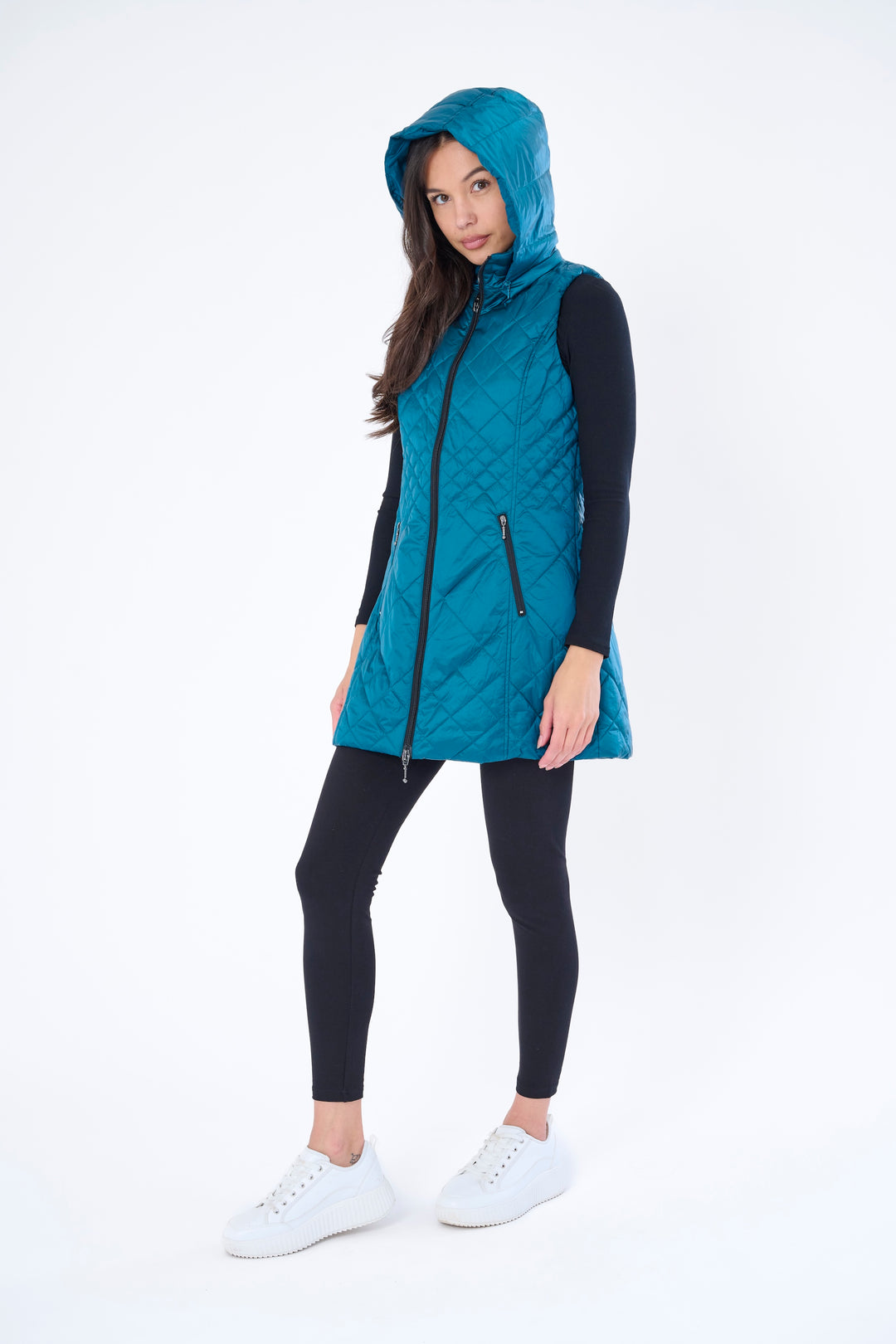 Long Quilted Vest