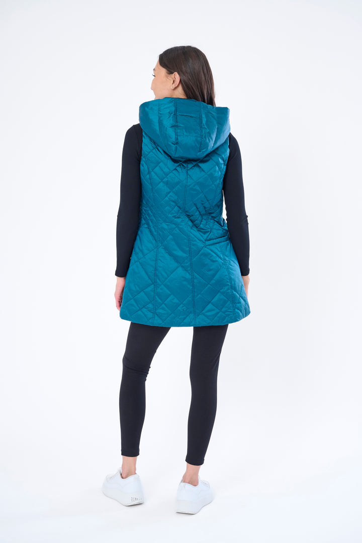 Long Quilted Vest