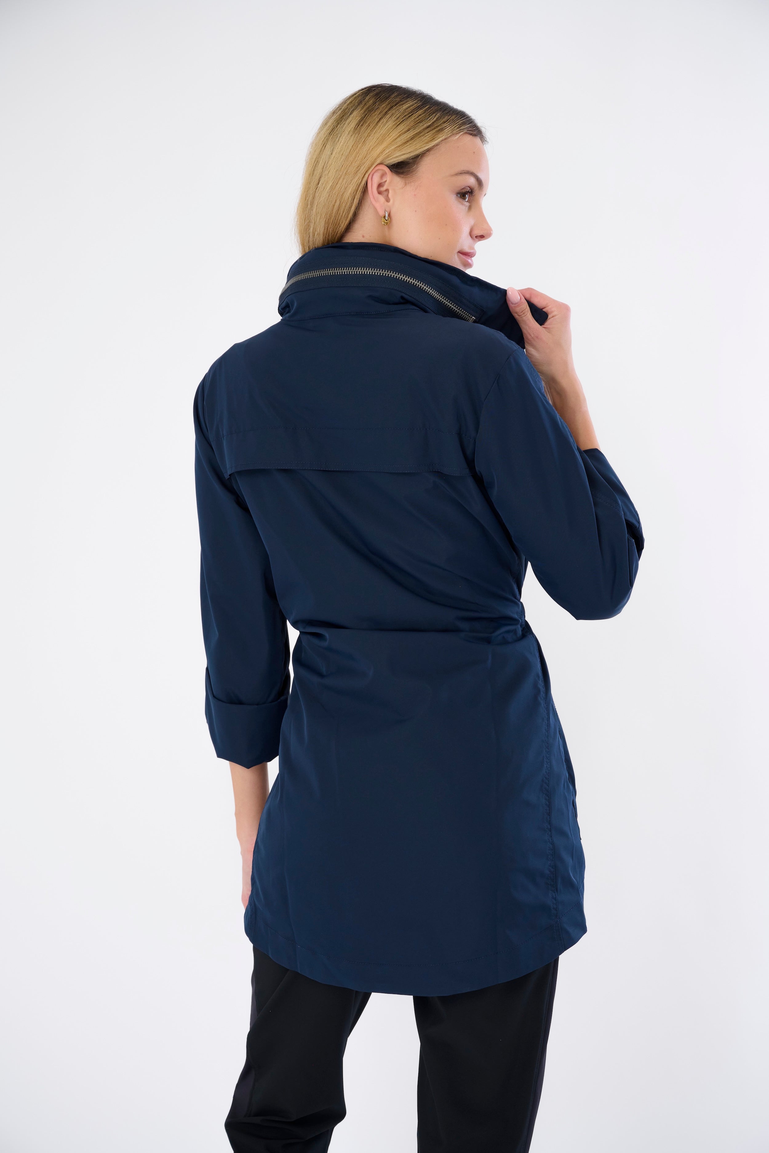 ジャケット・アウター everyone compact anorak navy L The Anorak Jacket in Crinkle Nylon - Women's Anorak – MyAnorak