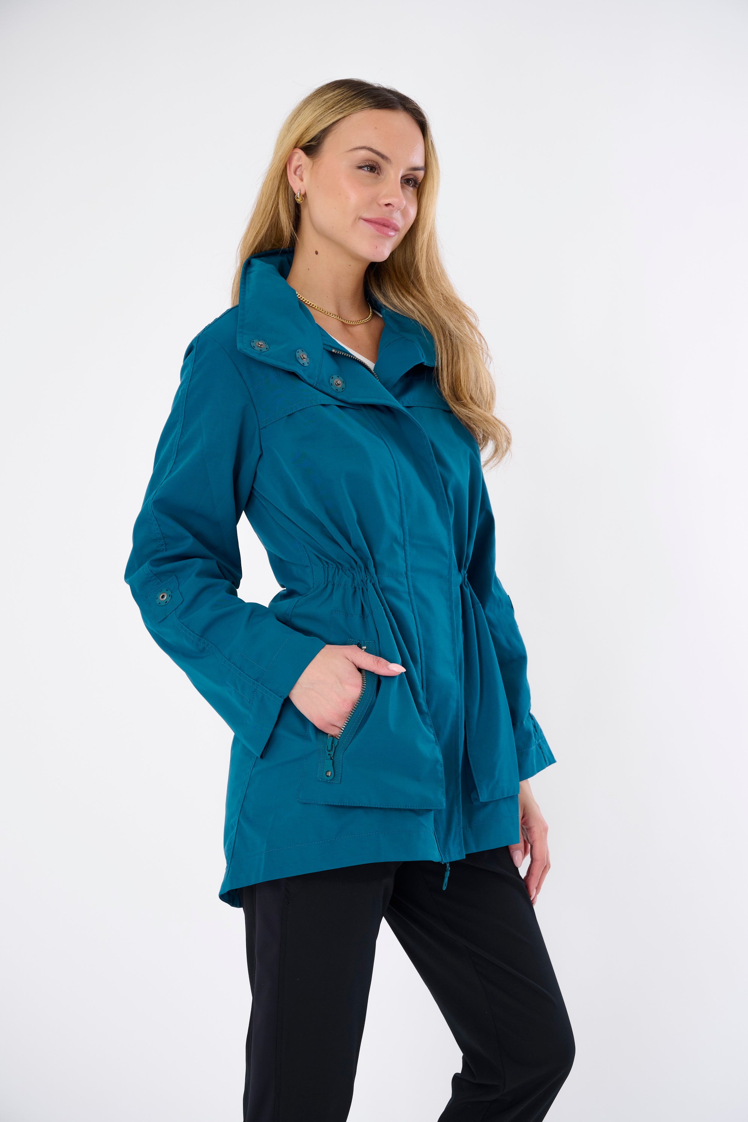 ジャケット・アウター NOT COMMON SENSE 2TONE WASHER ANORAK JKT The Anorak Jacket in Crinkle Nylon - Women's Anorak – MyAnorak