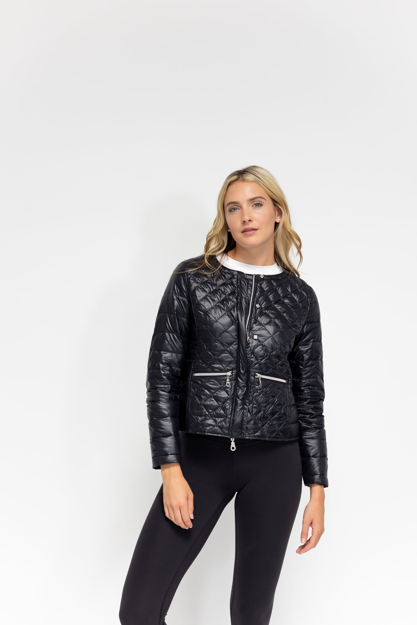 Diamond Quilted Travel Jacket