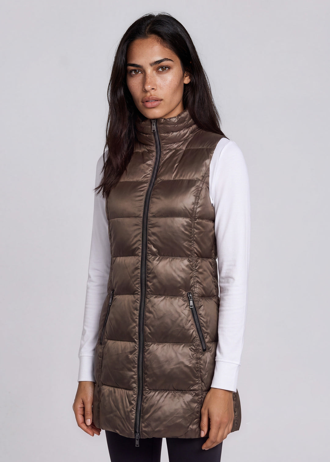 Timberline Metallic Nylon Down Vest