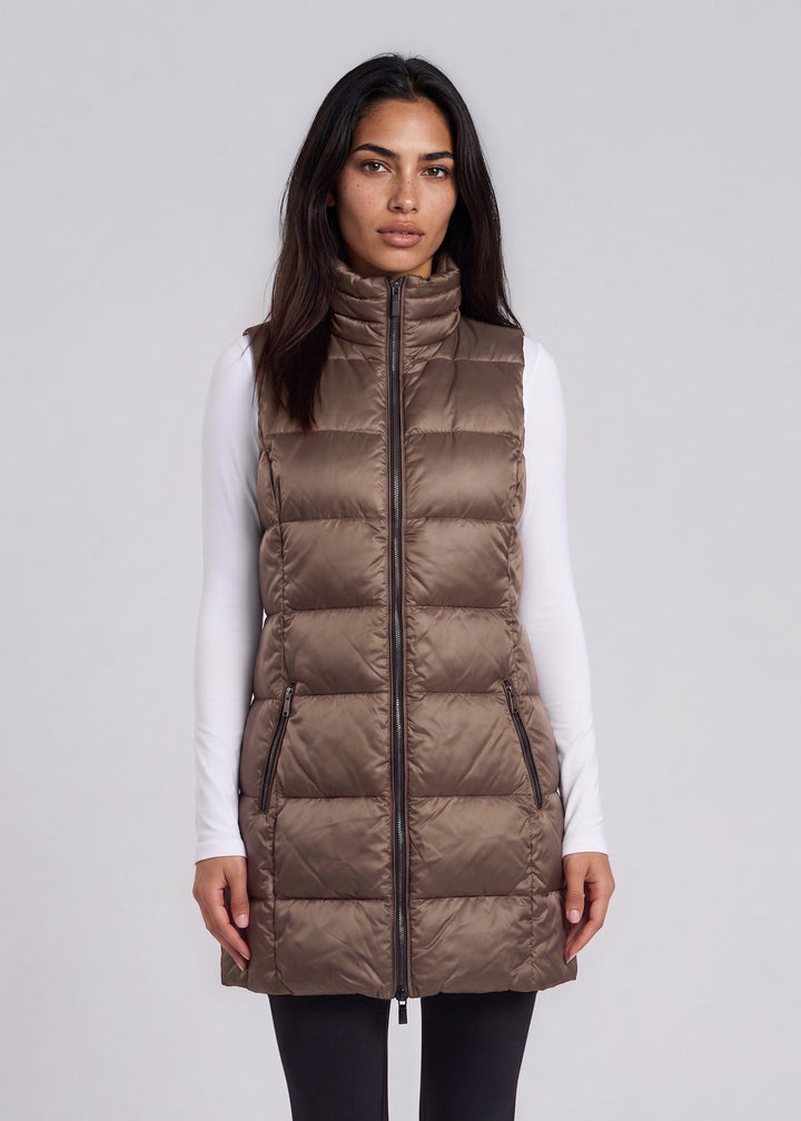 Timberline Metallic Nylon Down Vest