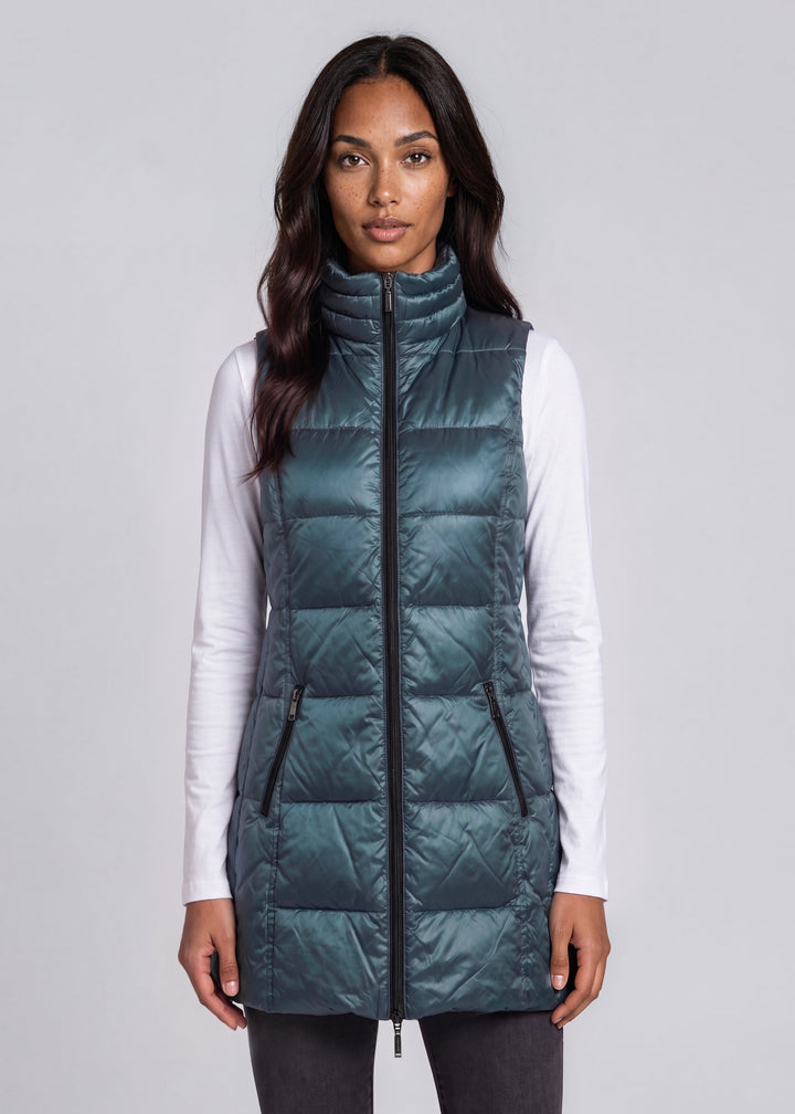 Timberline Metallic Nylon Down Vest