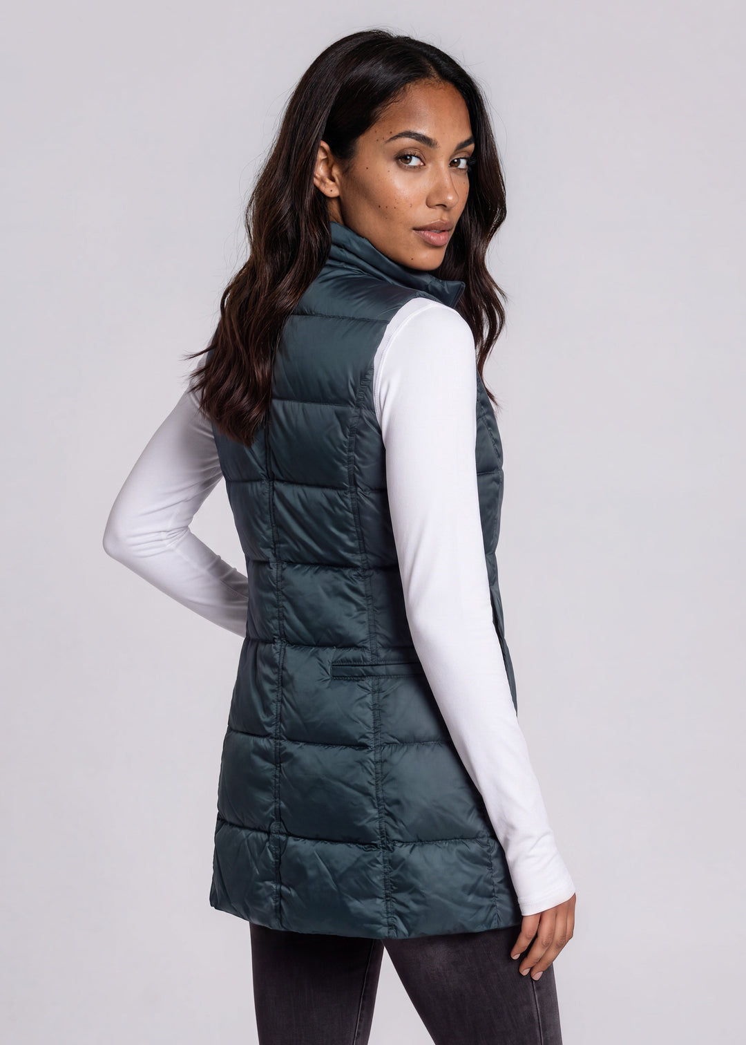 Timberline Metallic Nylon Down Vest