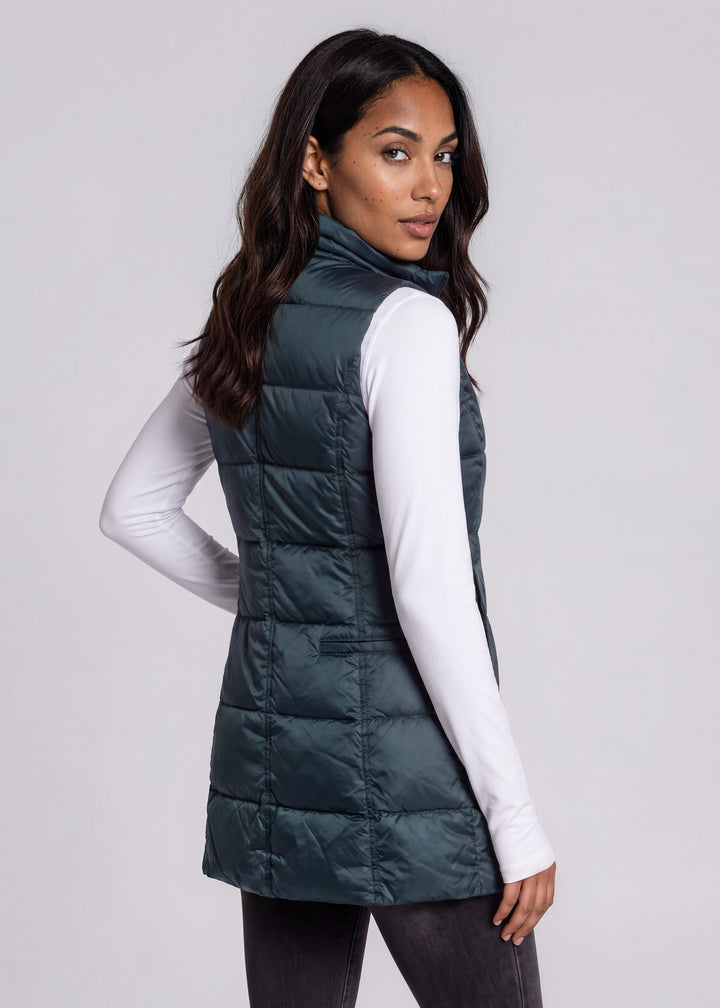 Timberline Metallic Nylon Down Vest