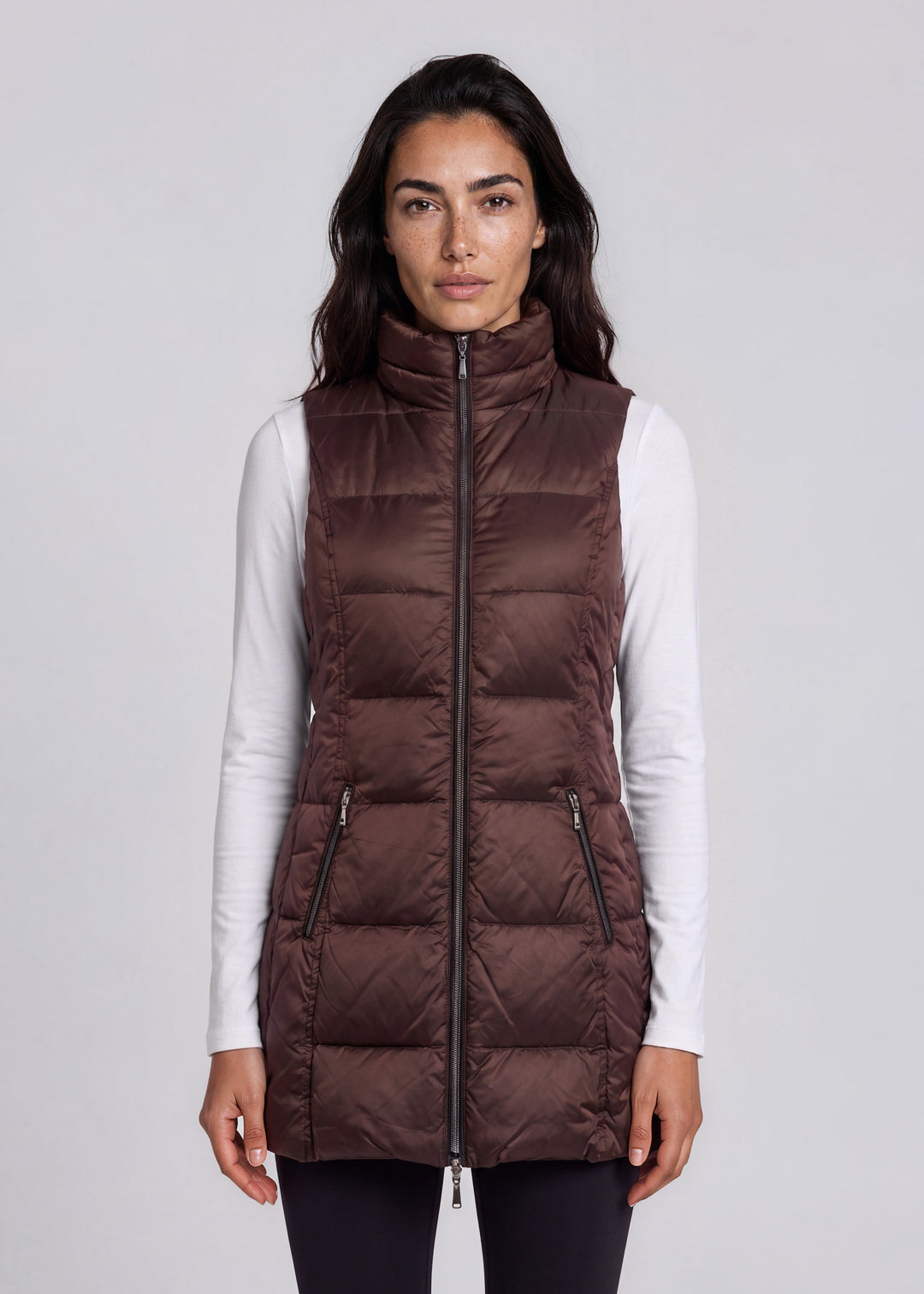 Timberline Metallic Nylon Down Vest