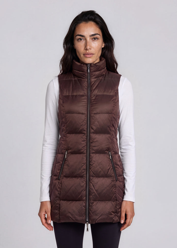 Timberline Metallic Nylon Down Vest