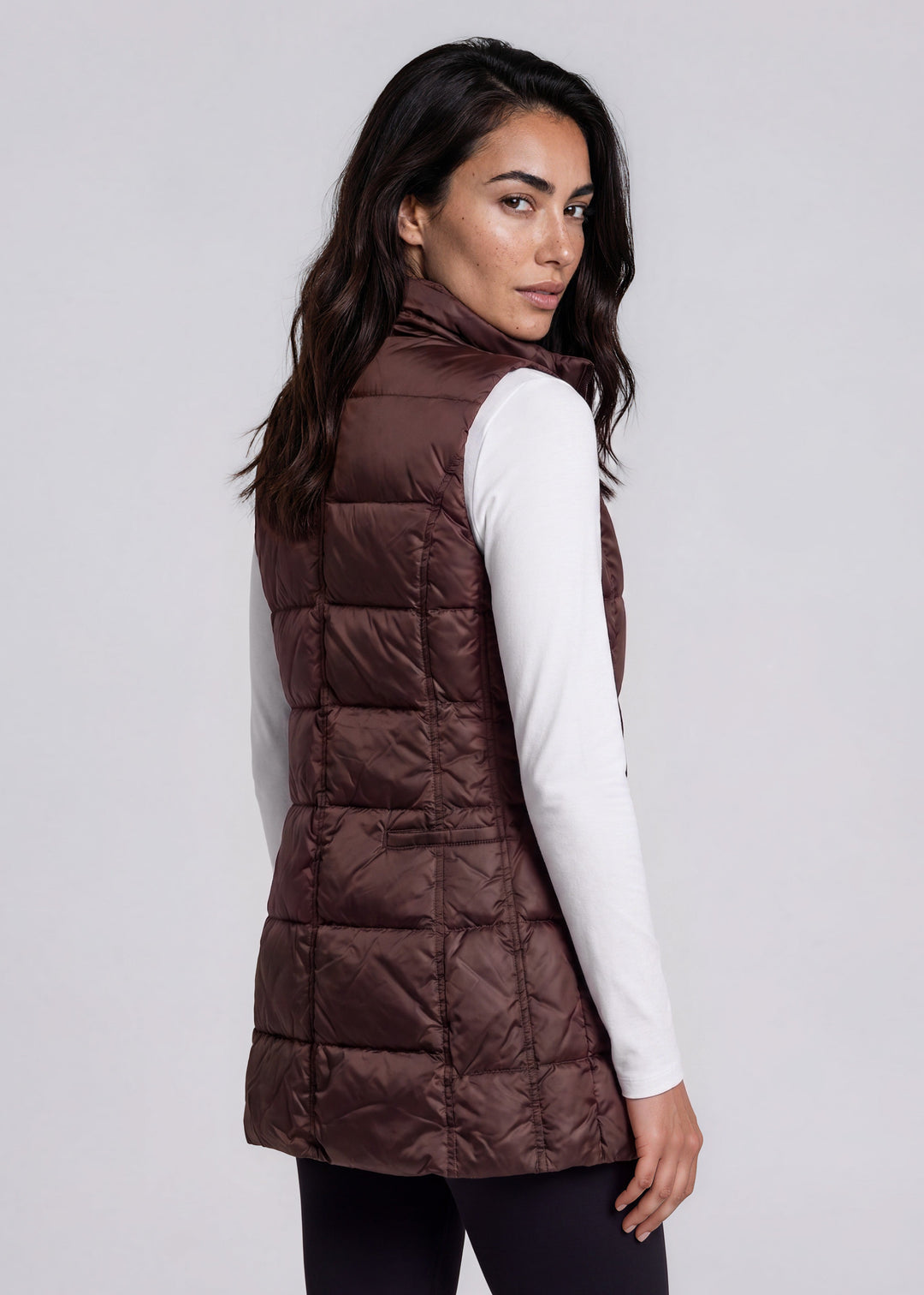 Timberline Metallic Nylon Down Vest