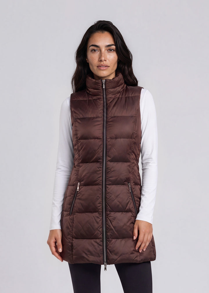Timberline Metallic Nylon Down Vest