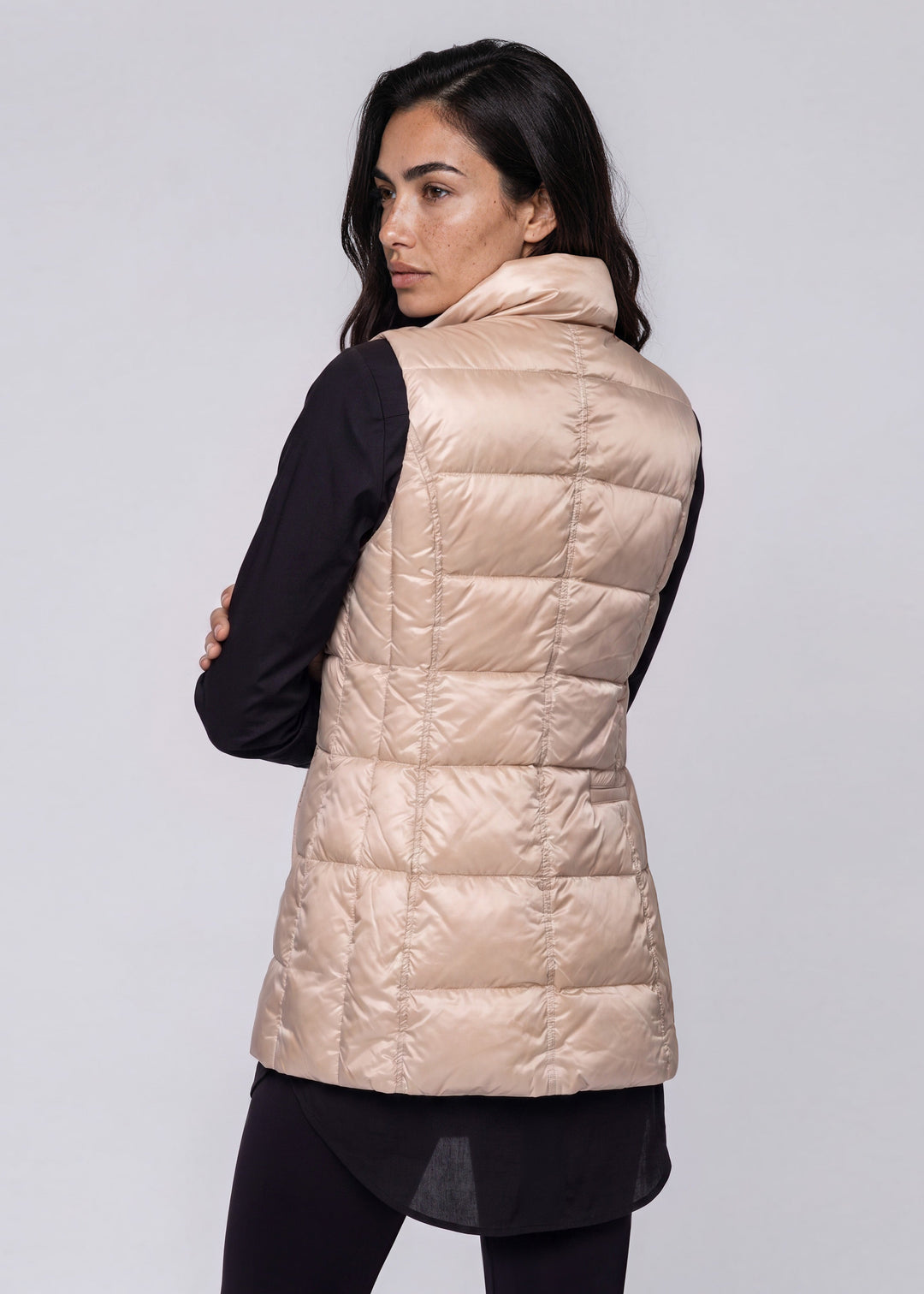 Timberline Metallic Nylon Down Vest