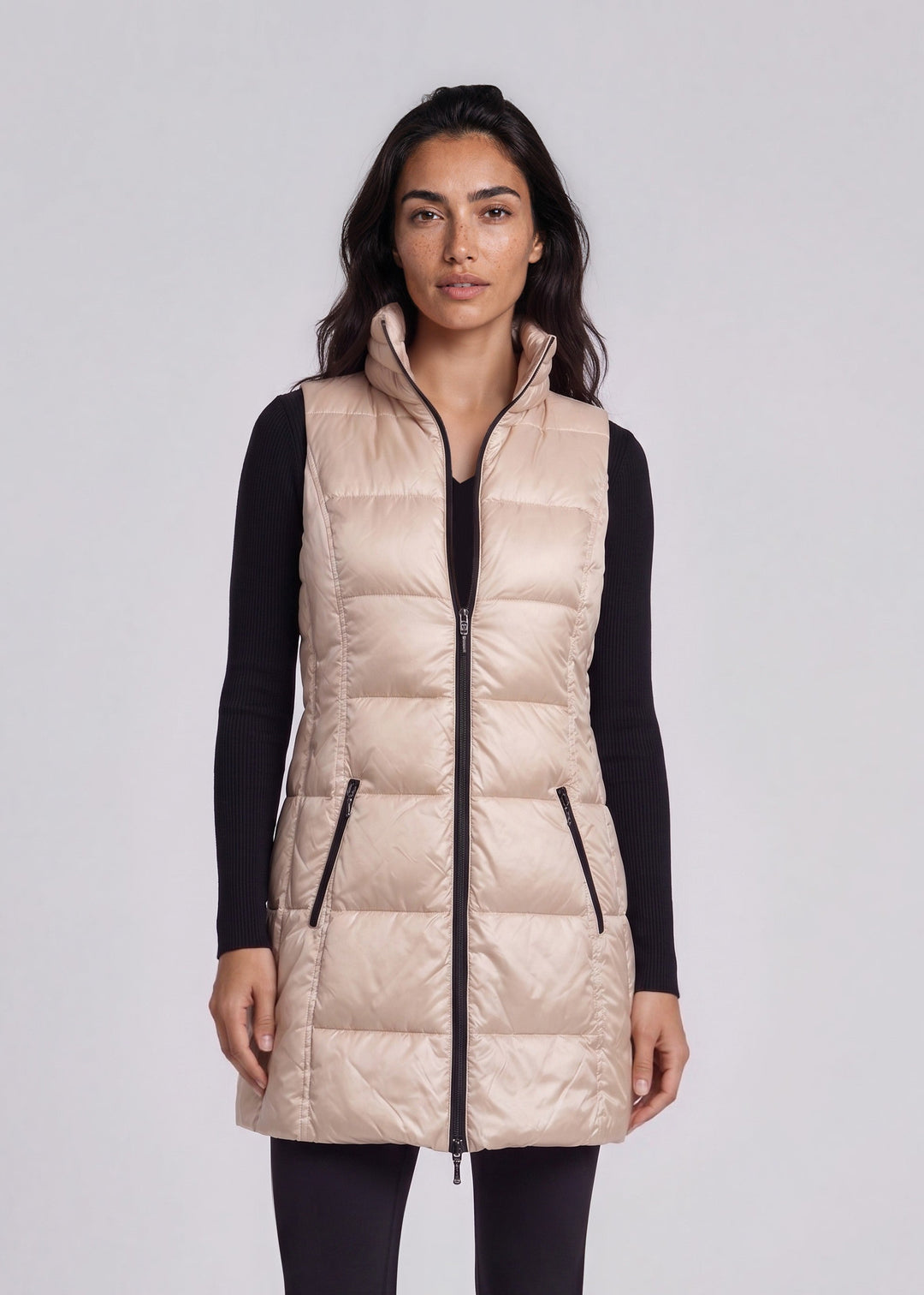 Timberline Metallic Nylon Down Vest