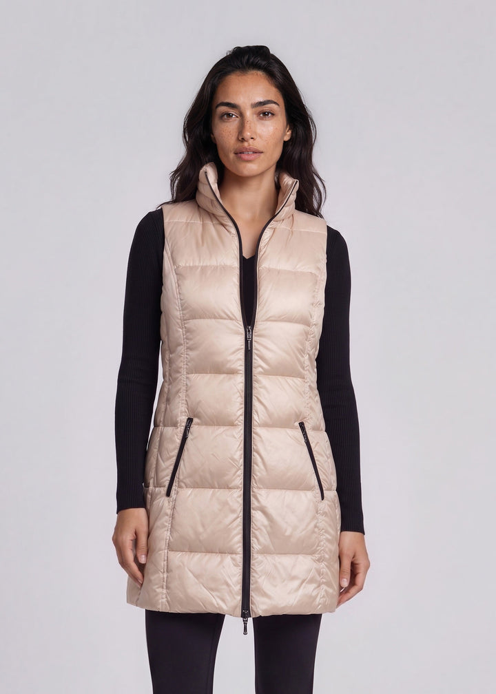 Timberline Metallic Nylon Down Vest