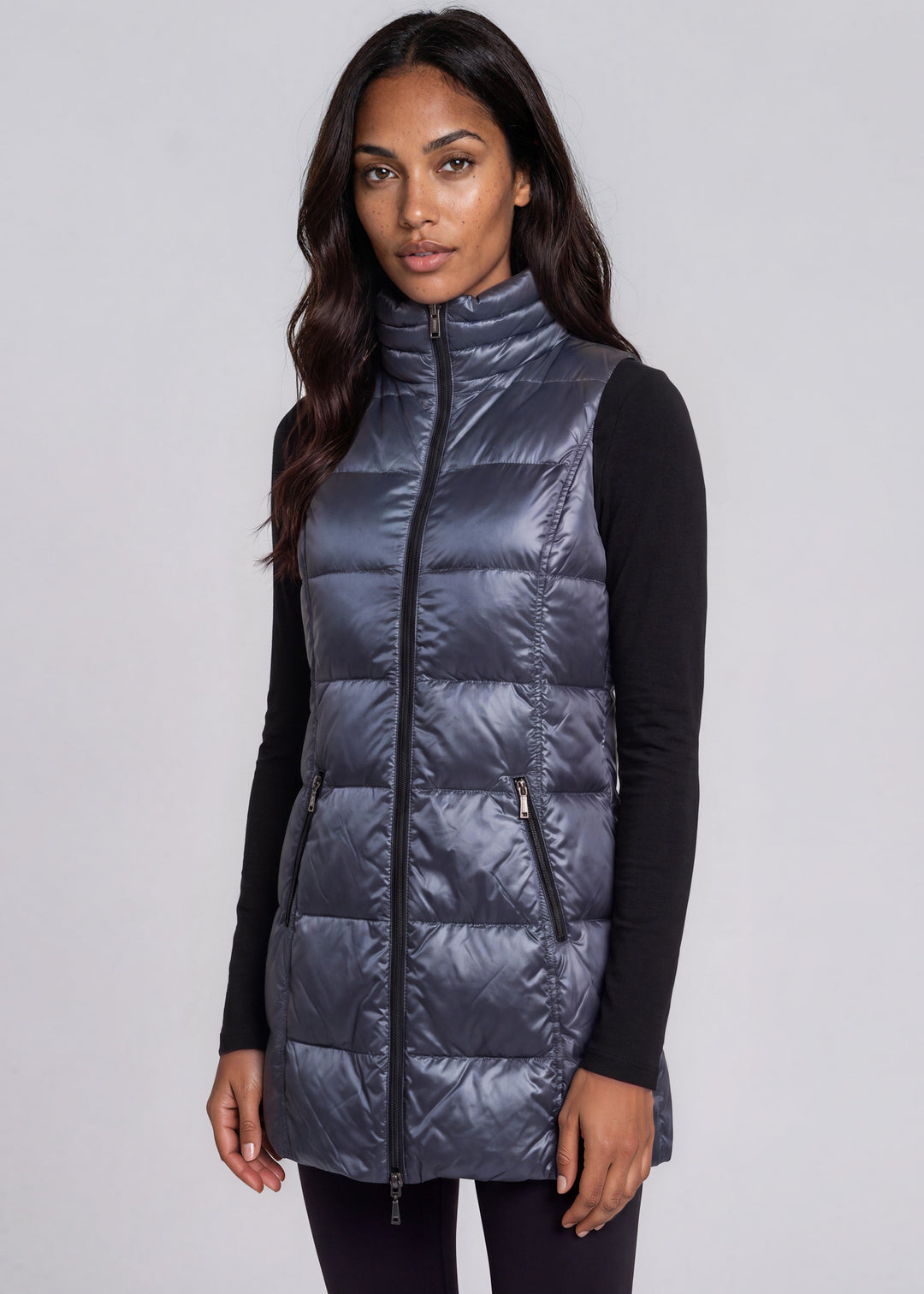 Timberline Metallic Nylon Down Vest