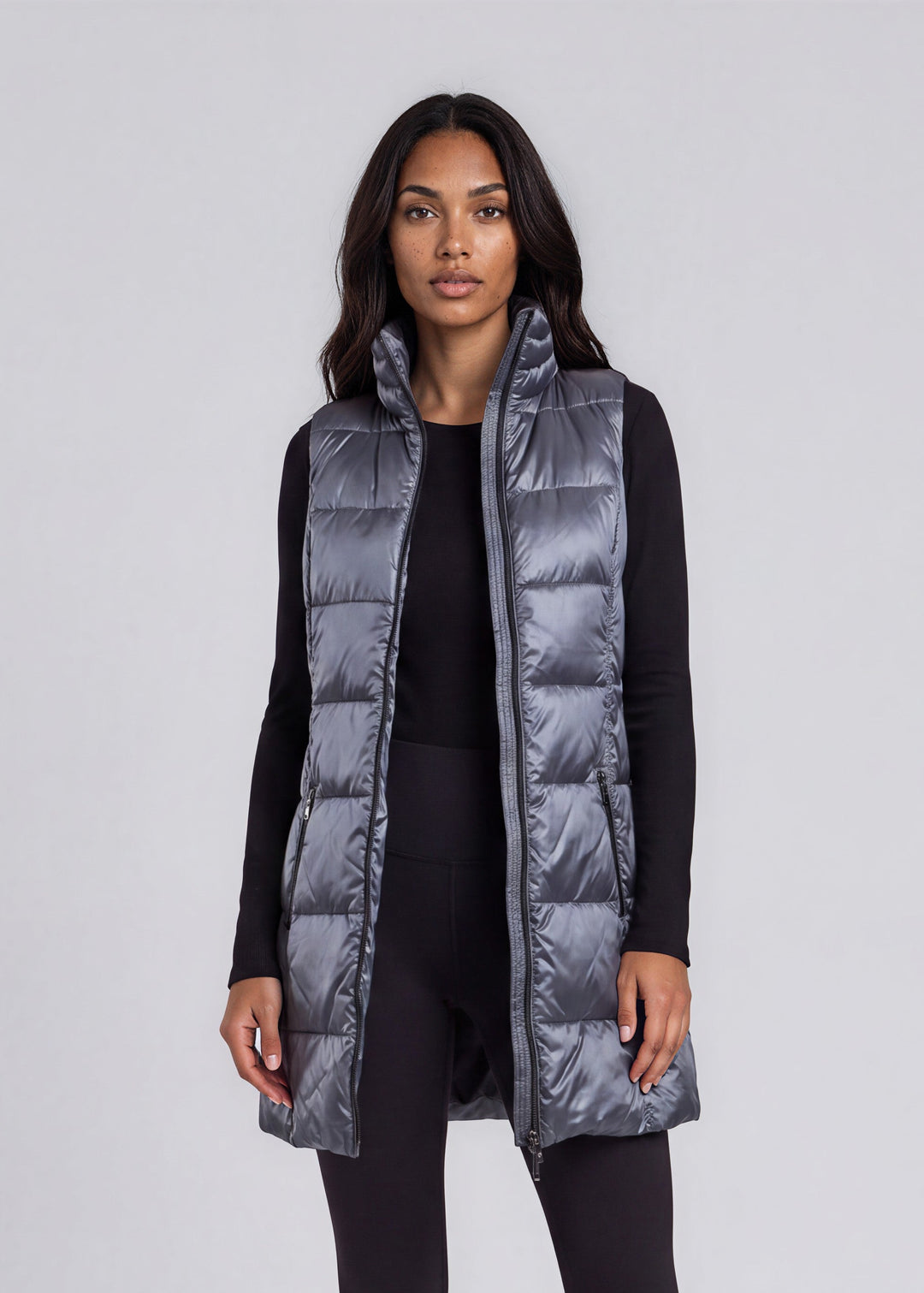 Timberline Metallic Nylon Down Vest