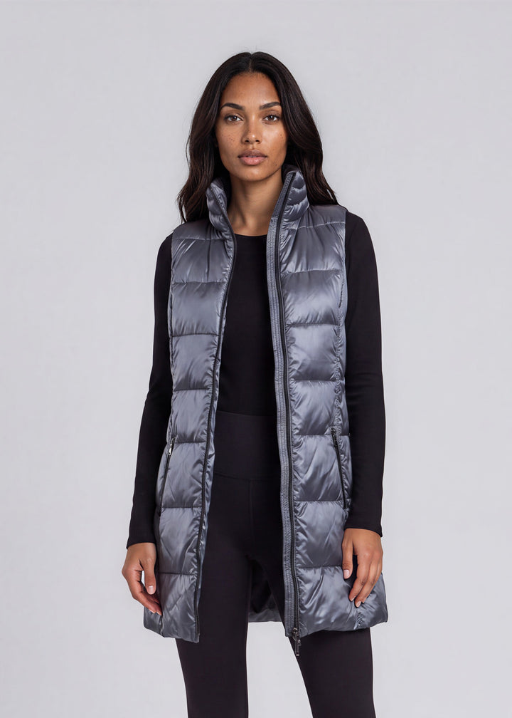 Timberline Metallic Nylon Down Vest