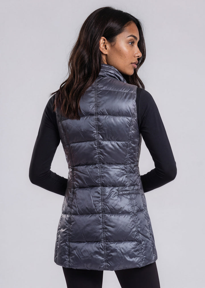 Timberline Metallic Nylon Down Vest
