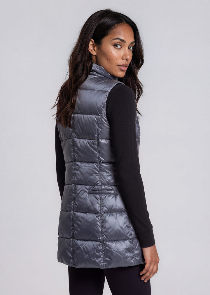 Timberline Metallic Nylon Down Vest