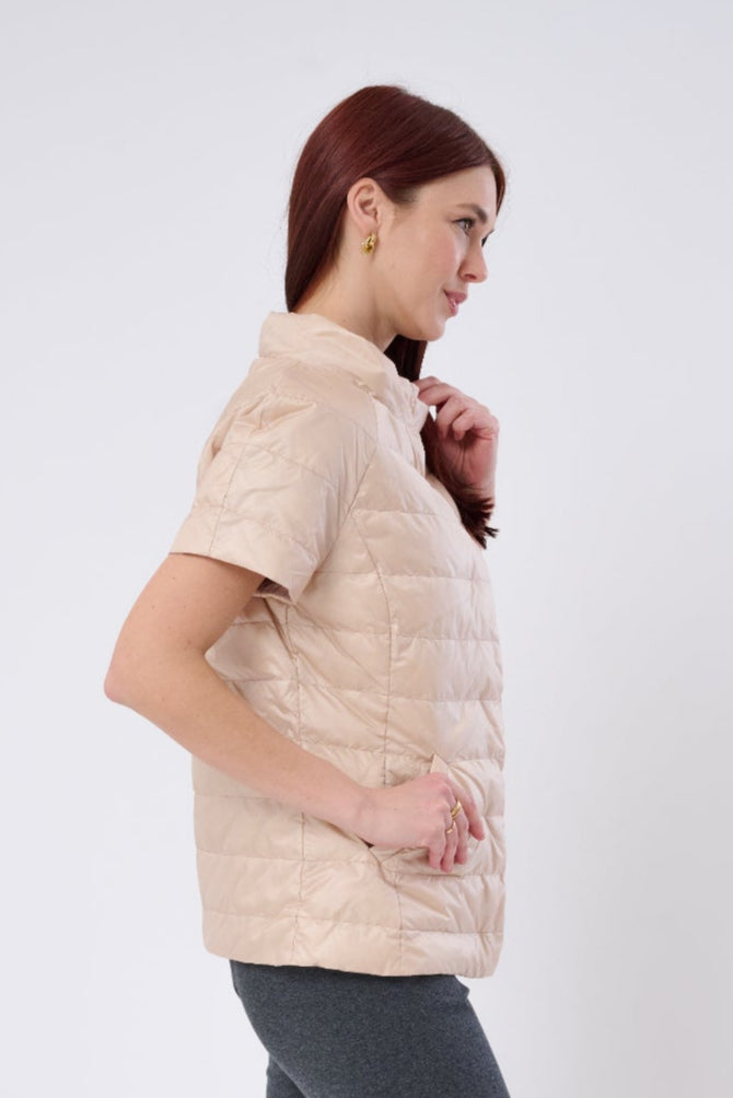 Zermatt Short Sleeve Quilted Puffer Jacket