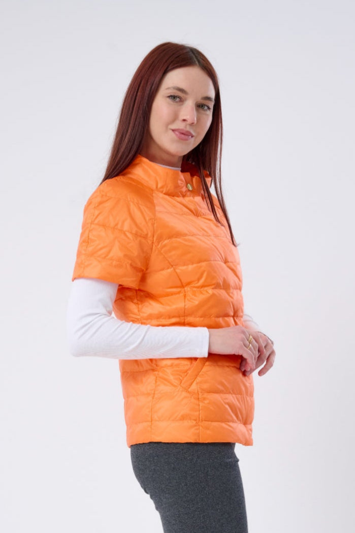 Zermatt Short Sleeve Quilted Puffer Jacket