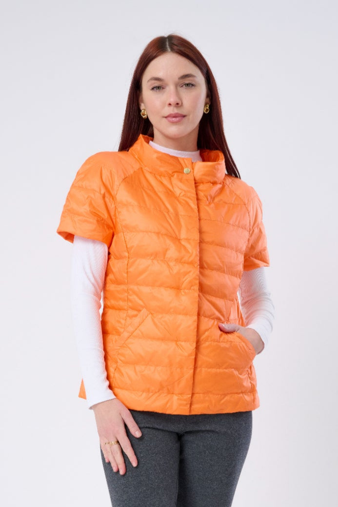 Zermatt Short Sleeve Quilted Puffer Jacket