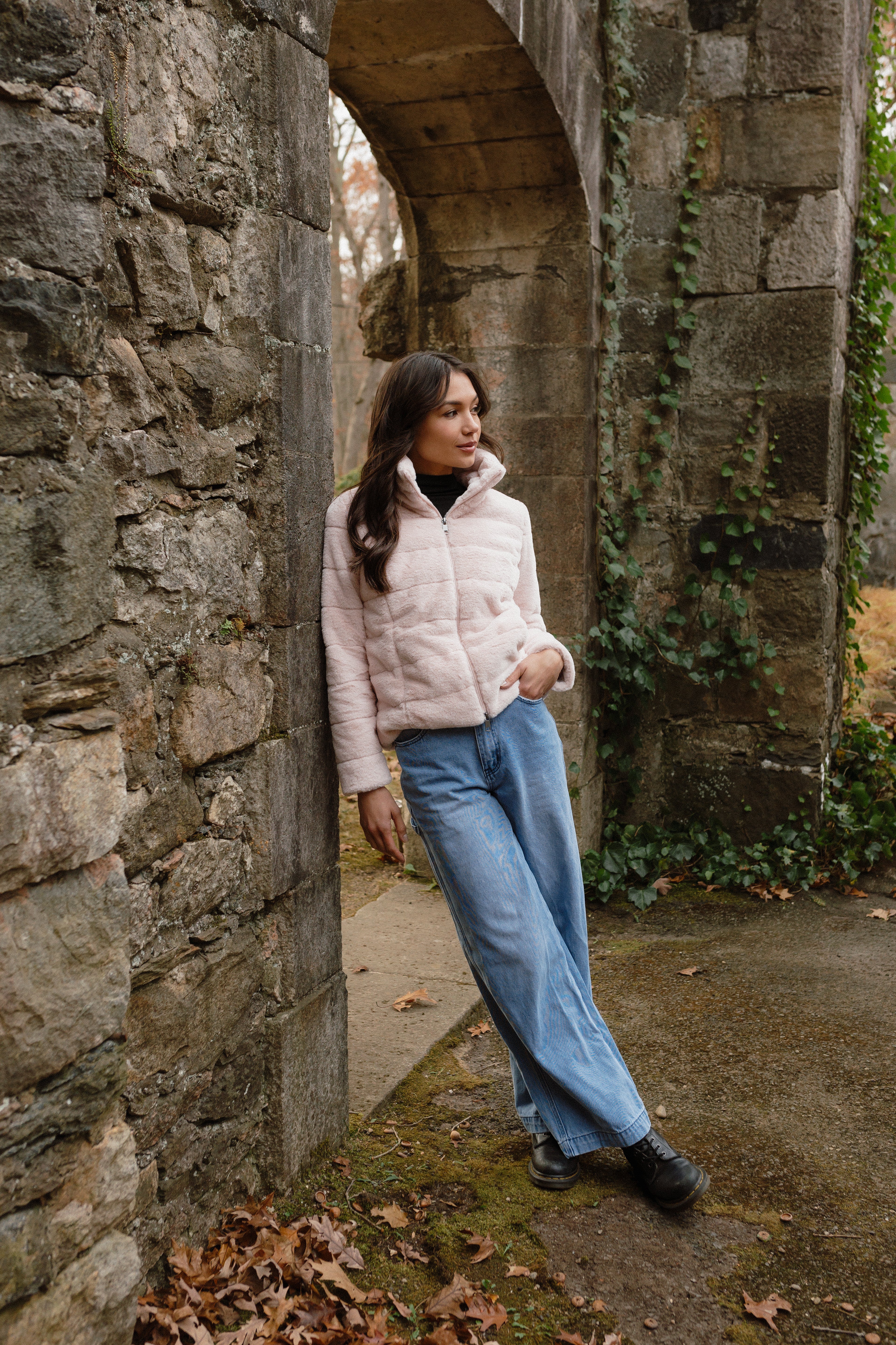 Faux Fur Quilted Jacket – MyAnorak