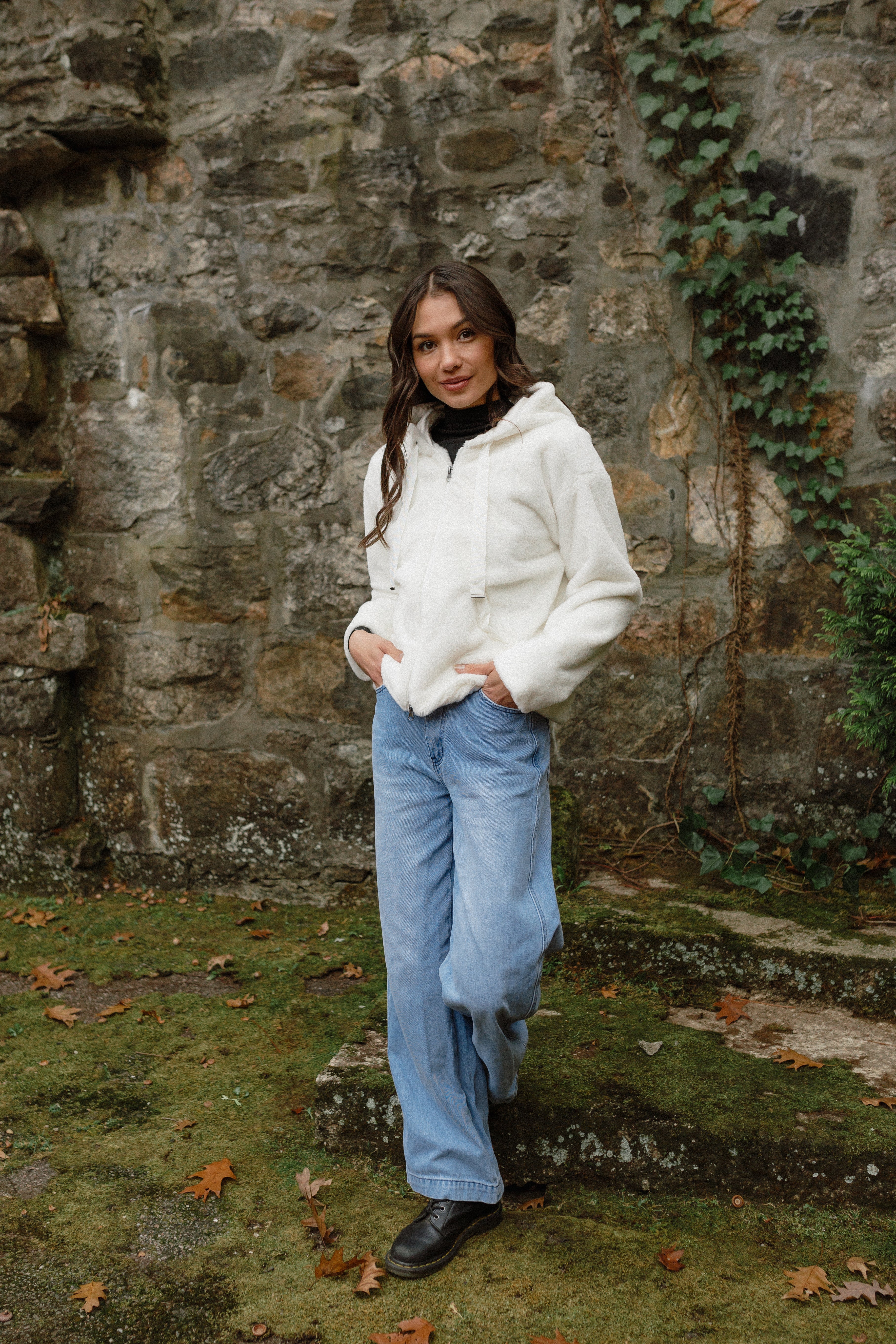 ジャケット・アウター Faux Fur Hoodie Duffle Coat cloud Faux Furs – MyAnorak