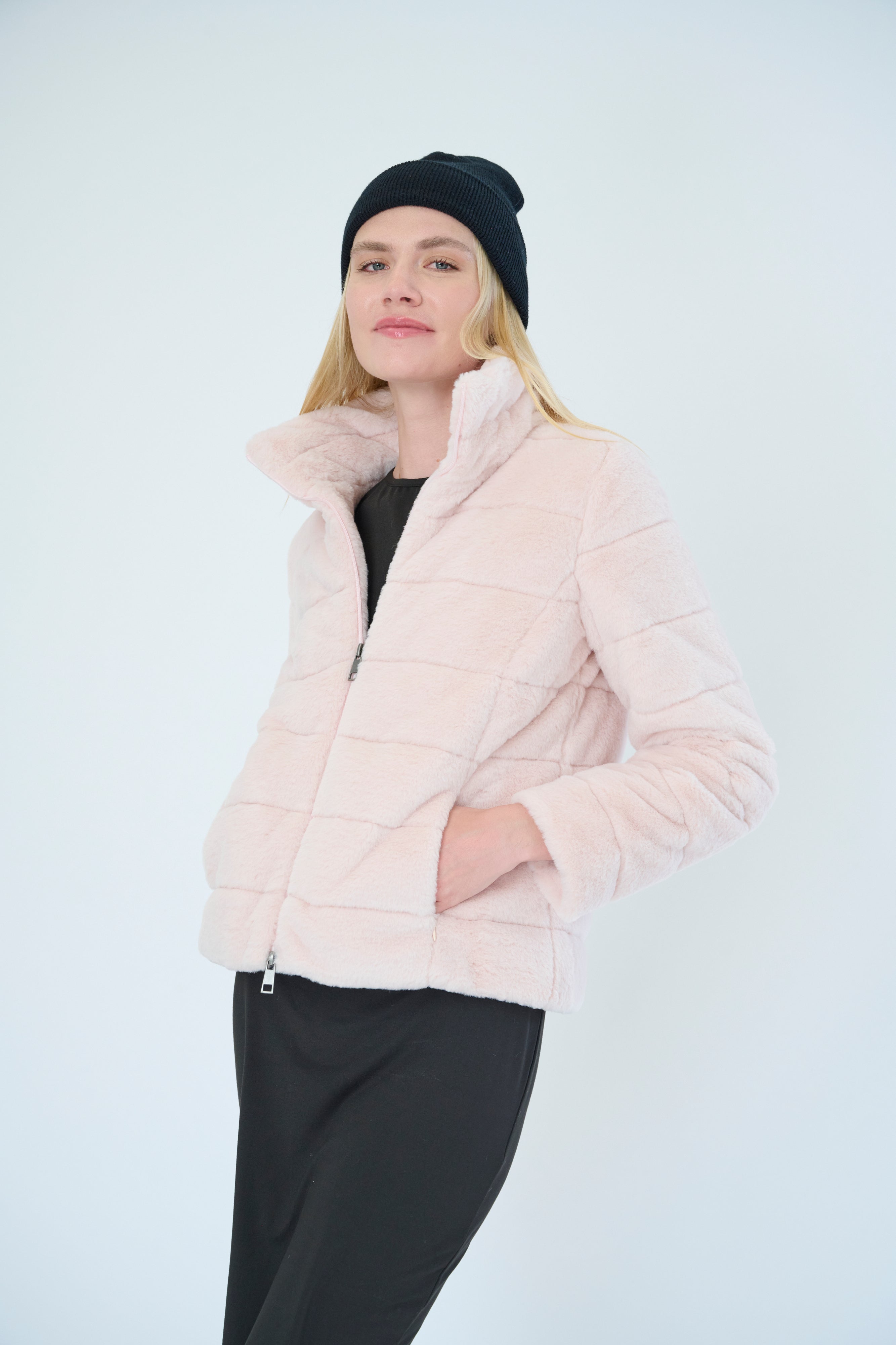 Faux Fur Quilted Jacket – MyAnorak