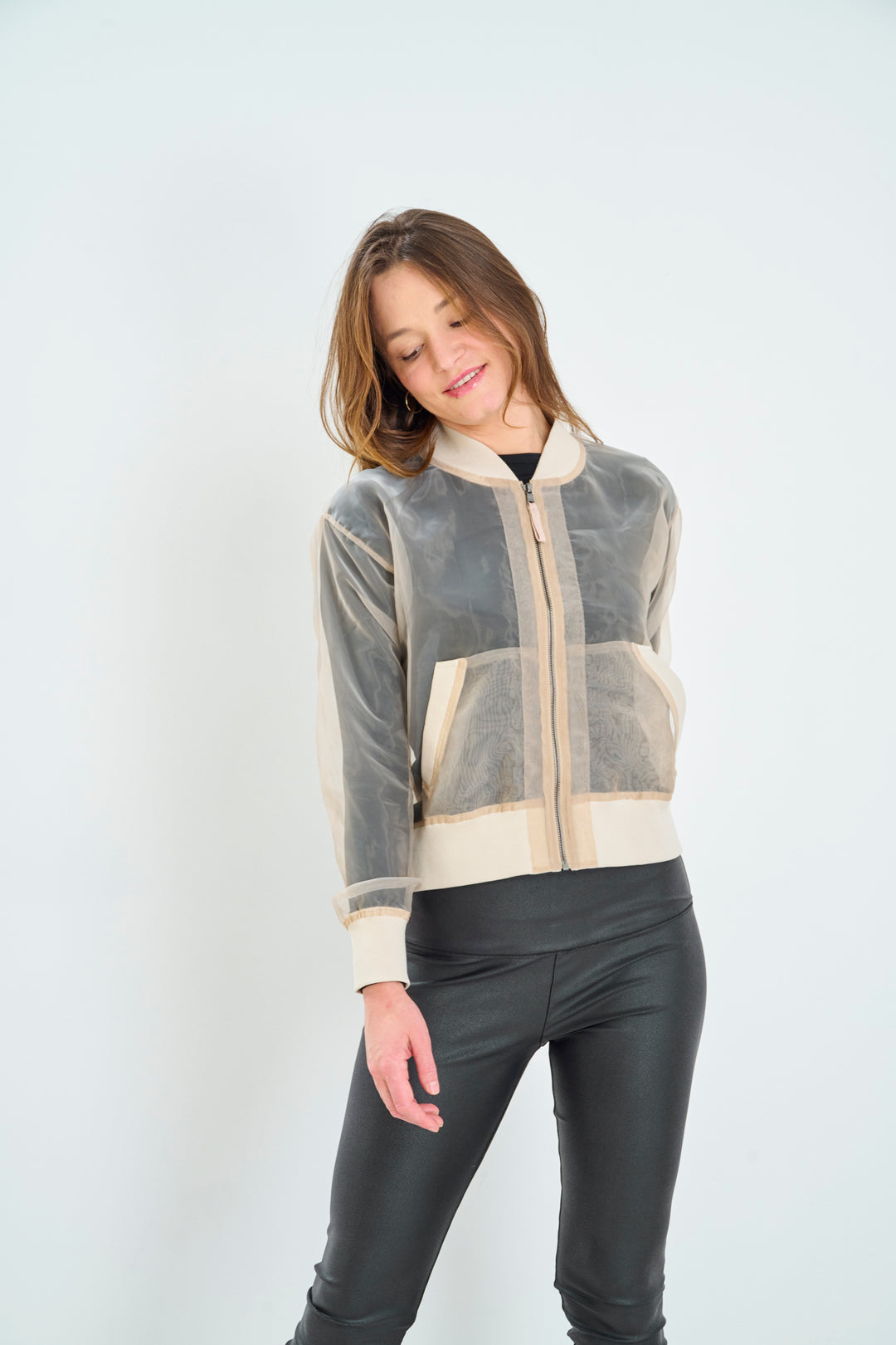 Sheer Bomber Jacket – MyAnorak