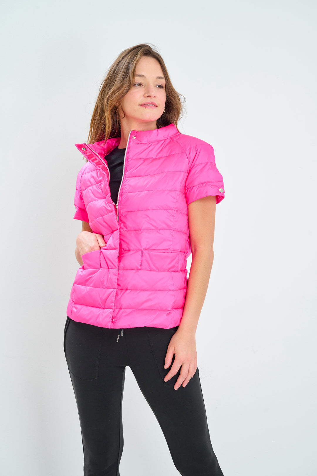 Tahoe Quilted Short Sleeve Jacket
