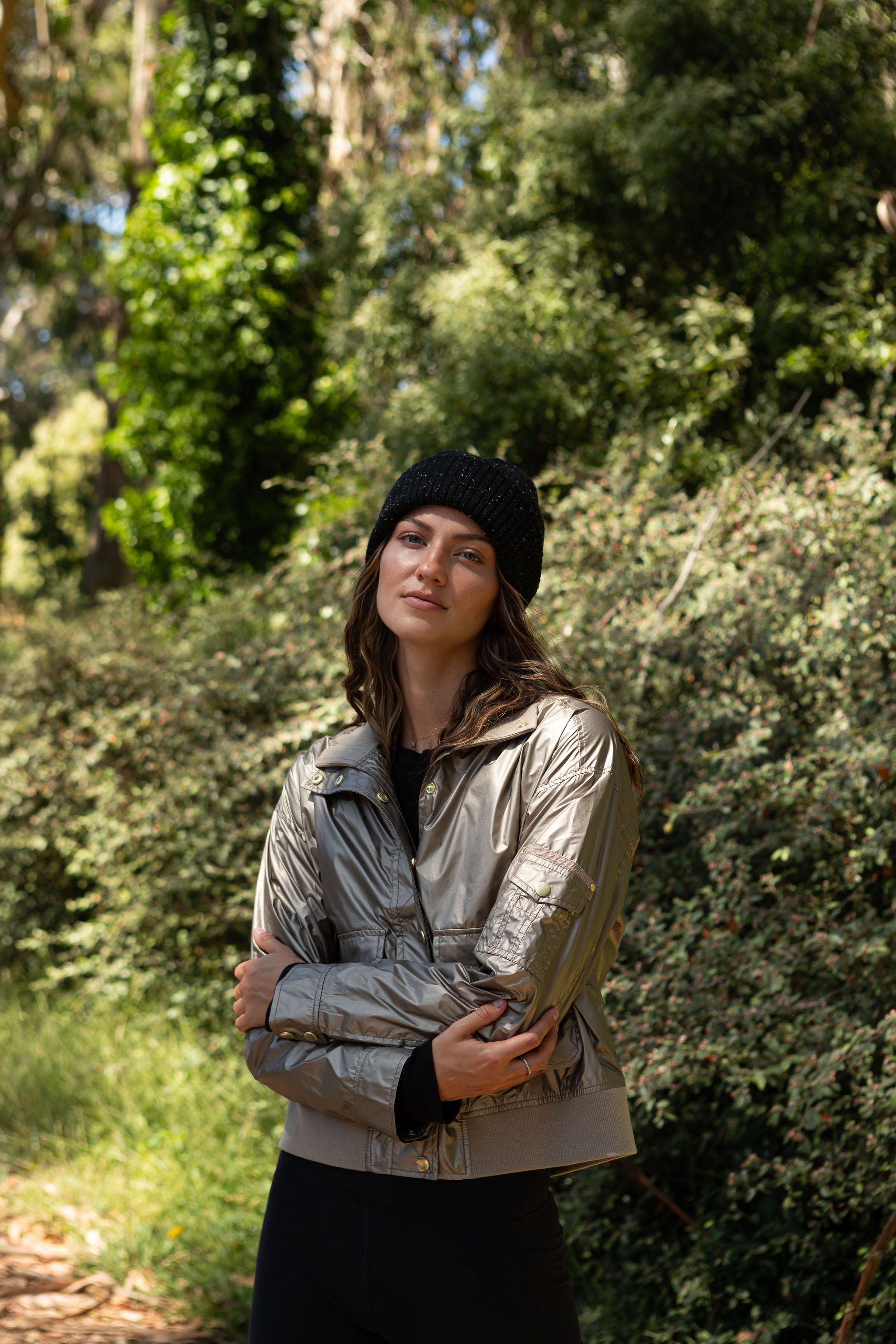 Metallic Aviator Jacket – MyAnorak