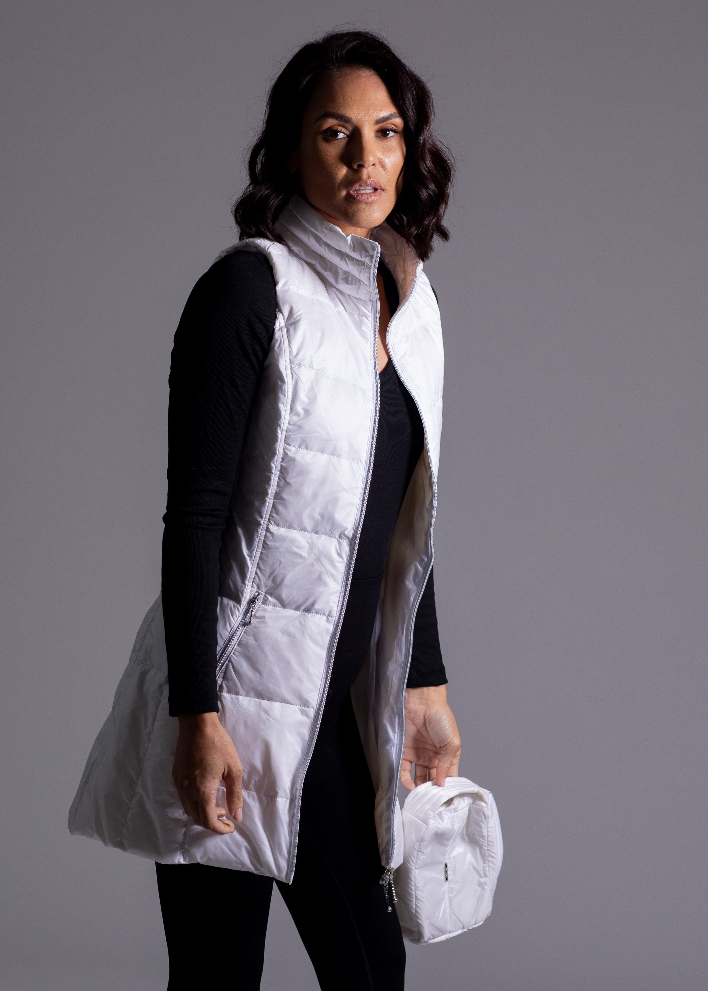Timberline Metallic Nylon Down Women's Vest| MyAnorak