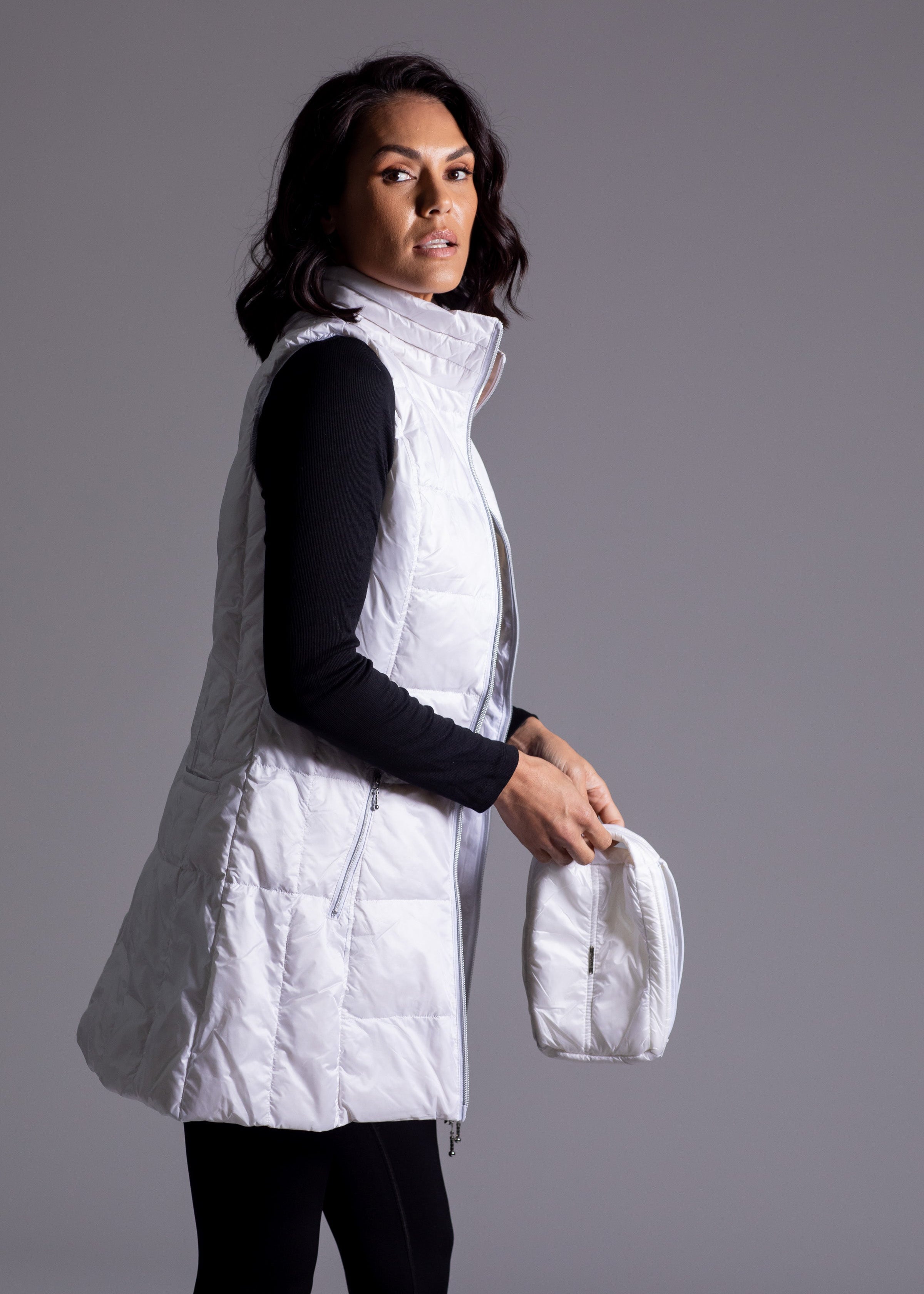 Timberline Metallic Nylon Down Women's Vest| MyAnorak