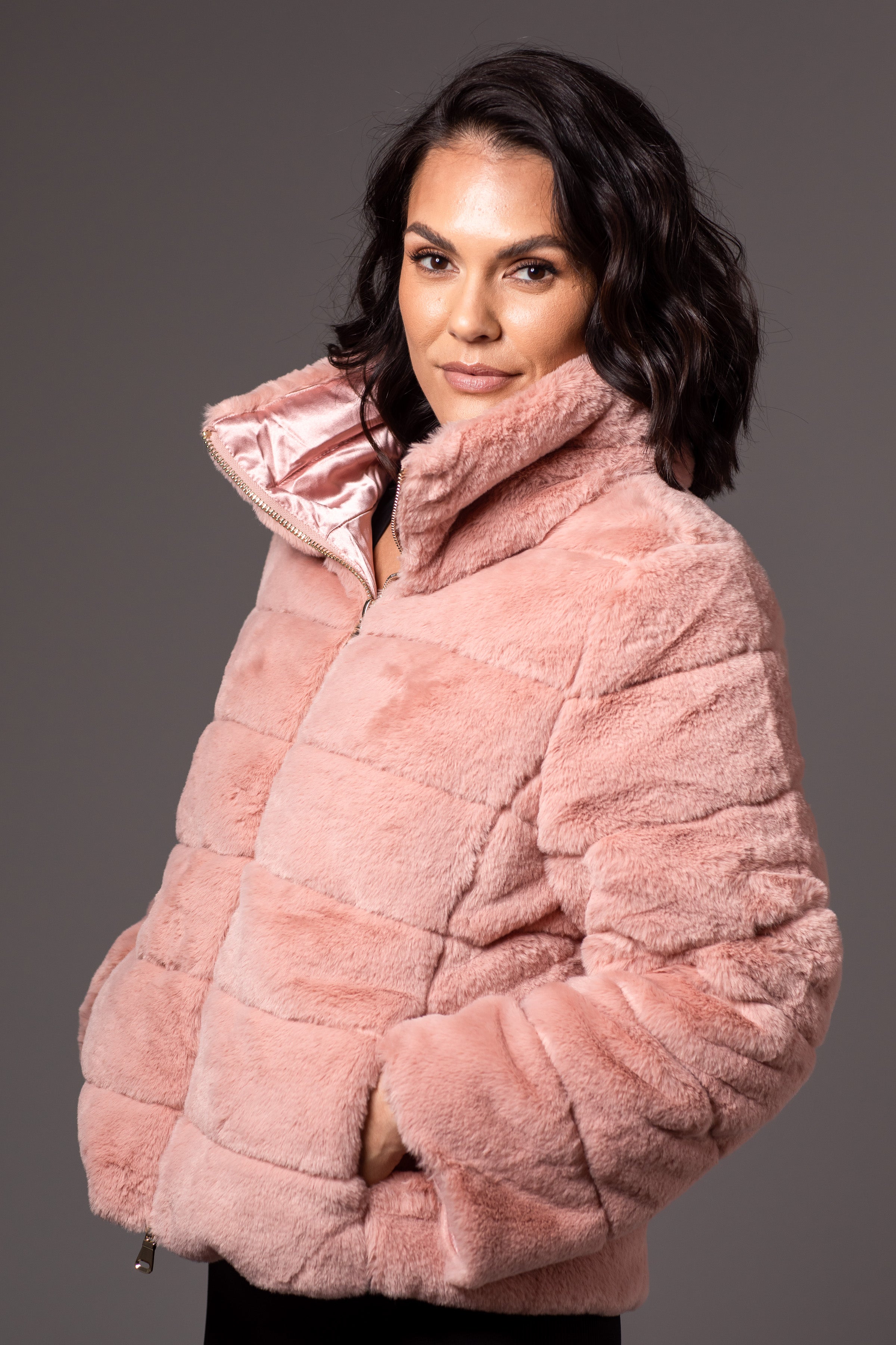 Cozy faux hotsell fur jacket