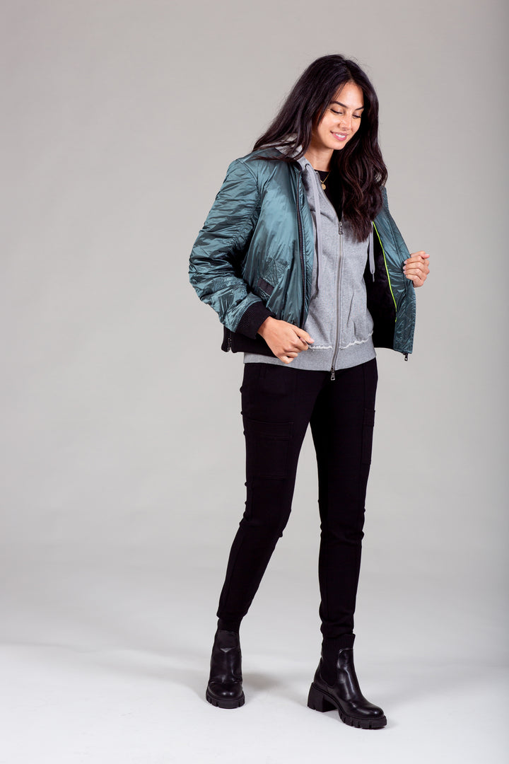 womens athletic bomber jacket